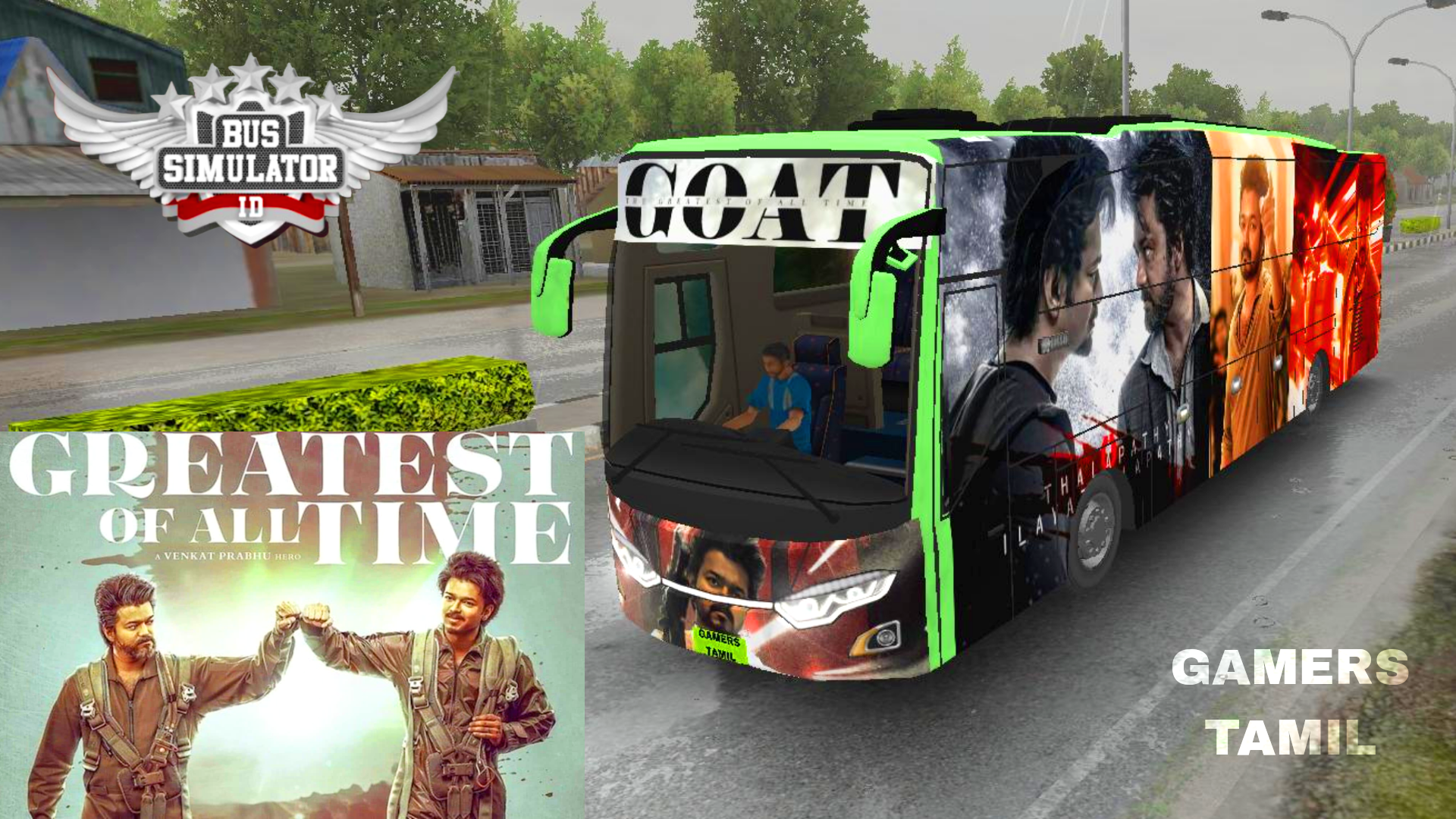Goat Vijay Bus Skin Download