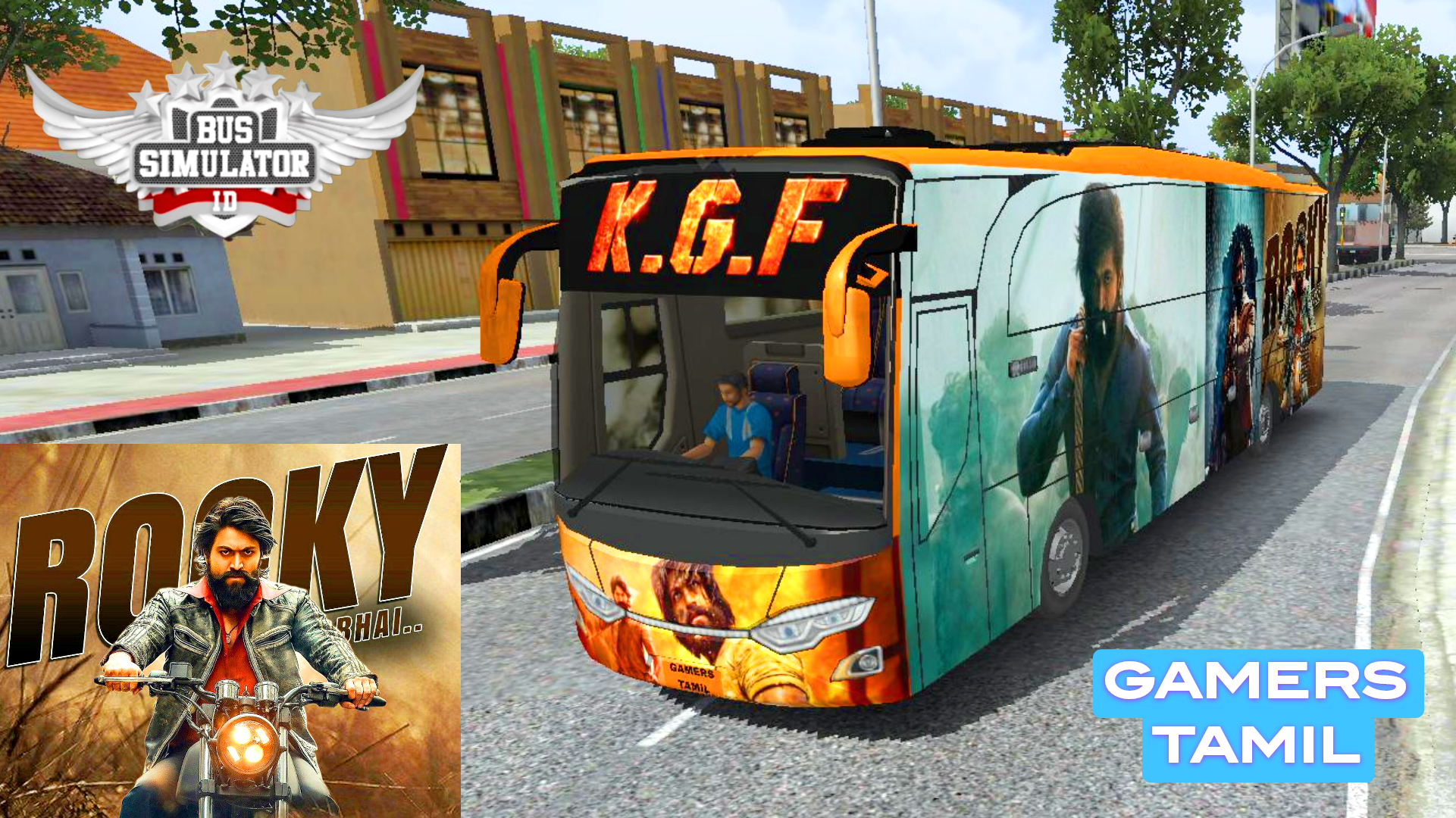 KGF Bus Skin Download