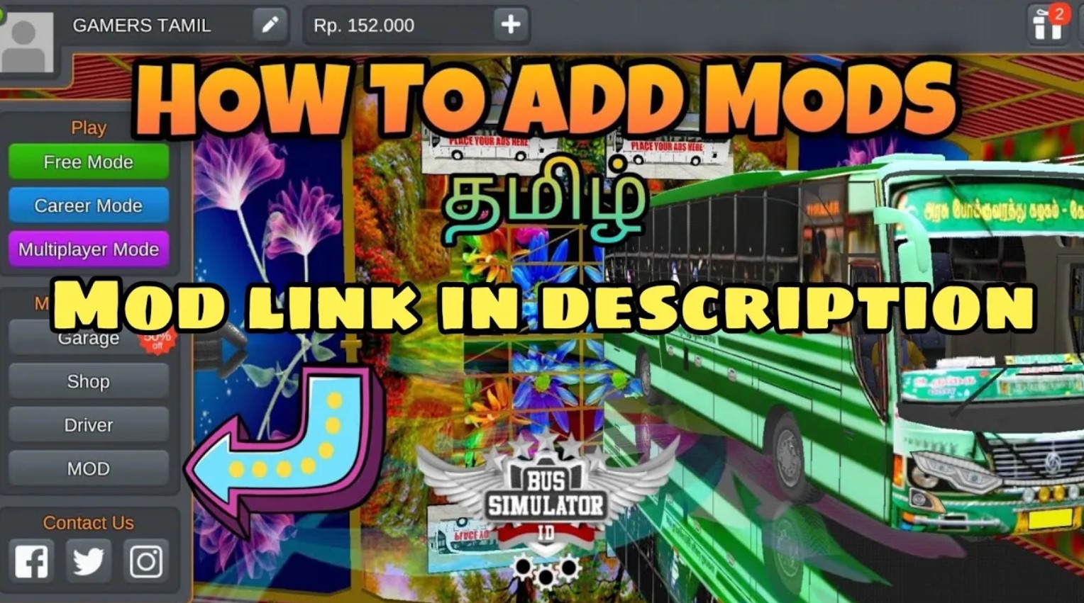 Bus Simulator Indonesia Mods
