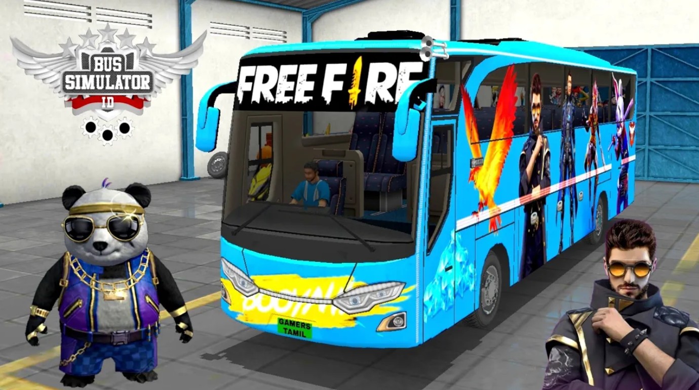 Free Fire Bus Skin Download