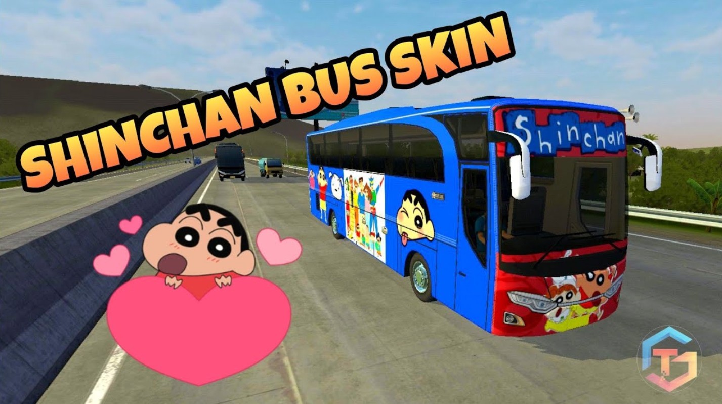 Shinchan Bus Skin Download