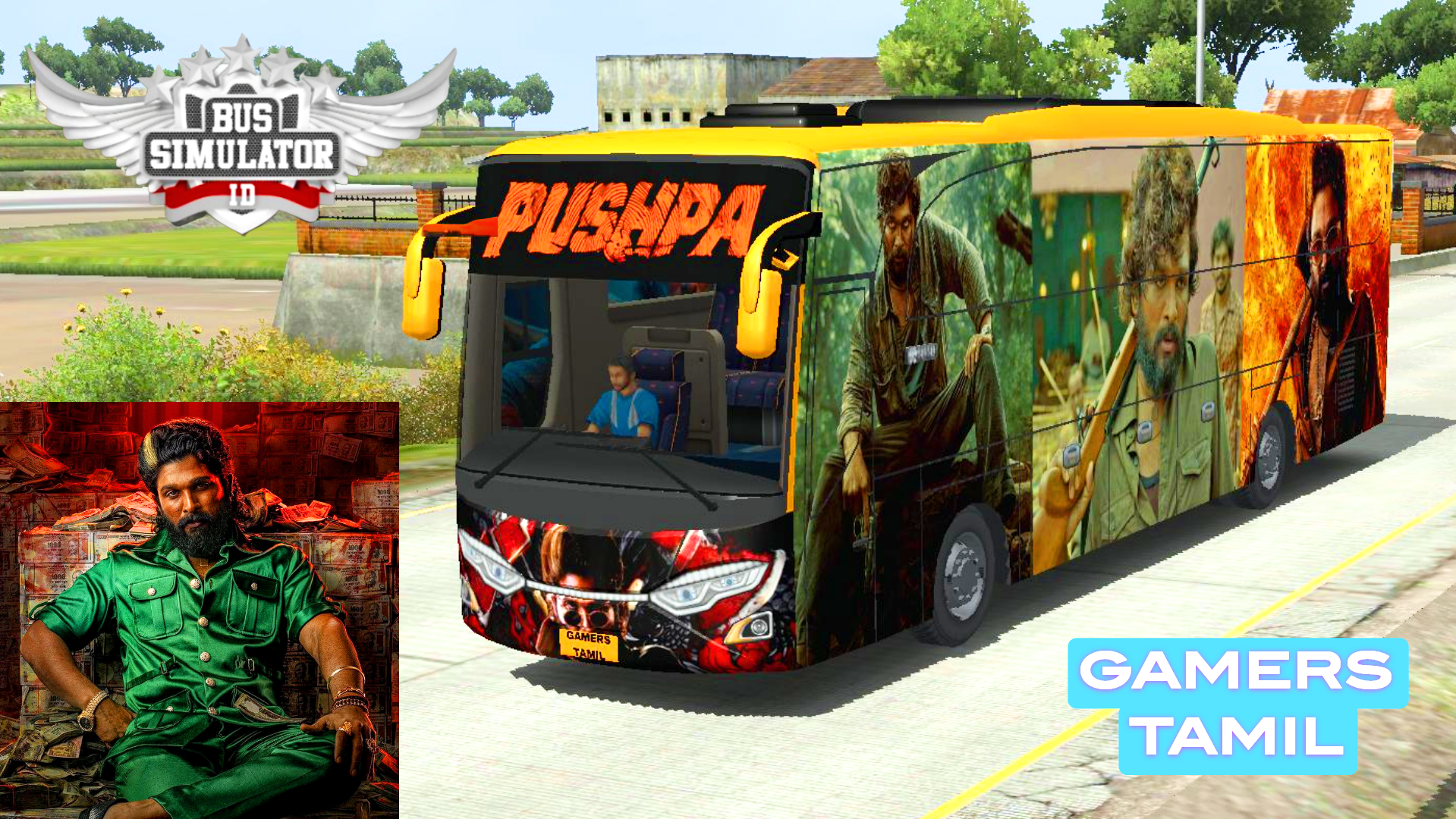 Pushpa Bus Skin Download