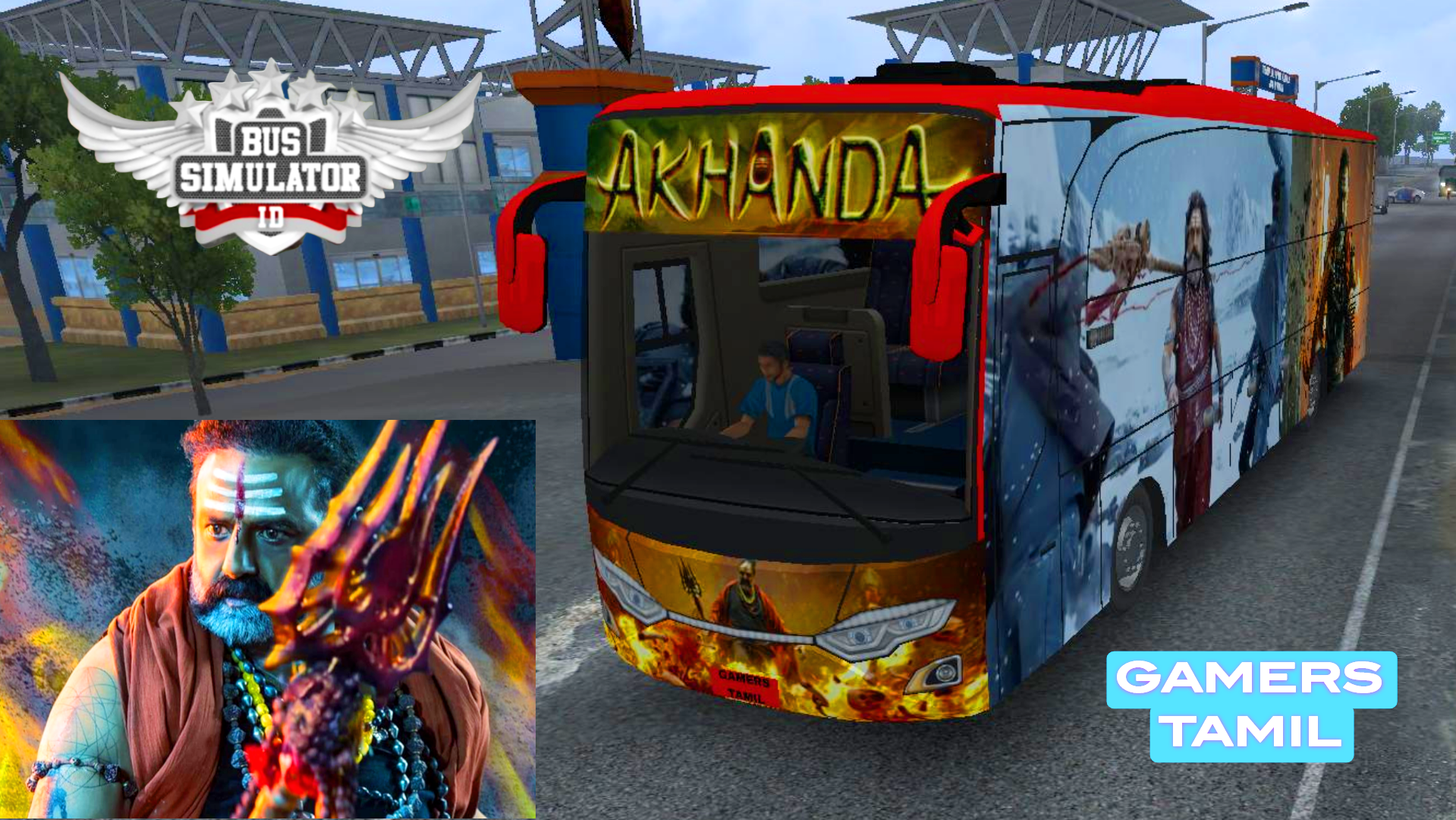 Akhanda Bus Skin Download
