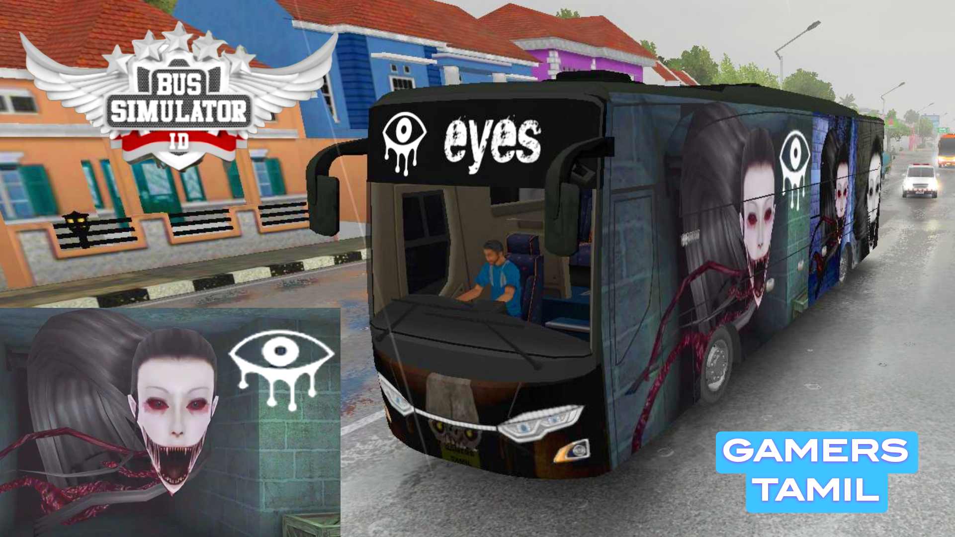 Eyes Horror Game Bus Skin Download